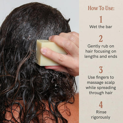 J.R.LIGGETT'S Shampoo and Conditioner Bar - Conditioner 1.75Oz + Two Moisturizing Formula Solid Shampoo Bar 3.5Oz - All-Natural Ingredients for Hair Clean, Soft, Tangle-Free, 3 Pack