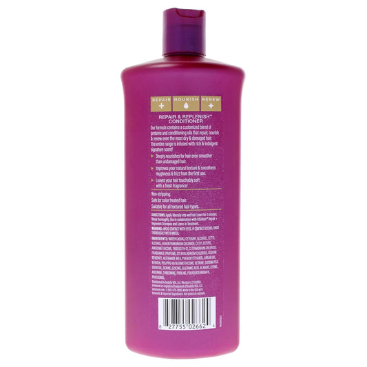 Moisturize and Replenish Conditioner - Hair Conditioner for Dry Hair - with Avocado and Olive Oils - Conditioner for Women - 33.8 Oz